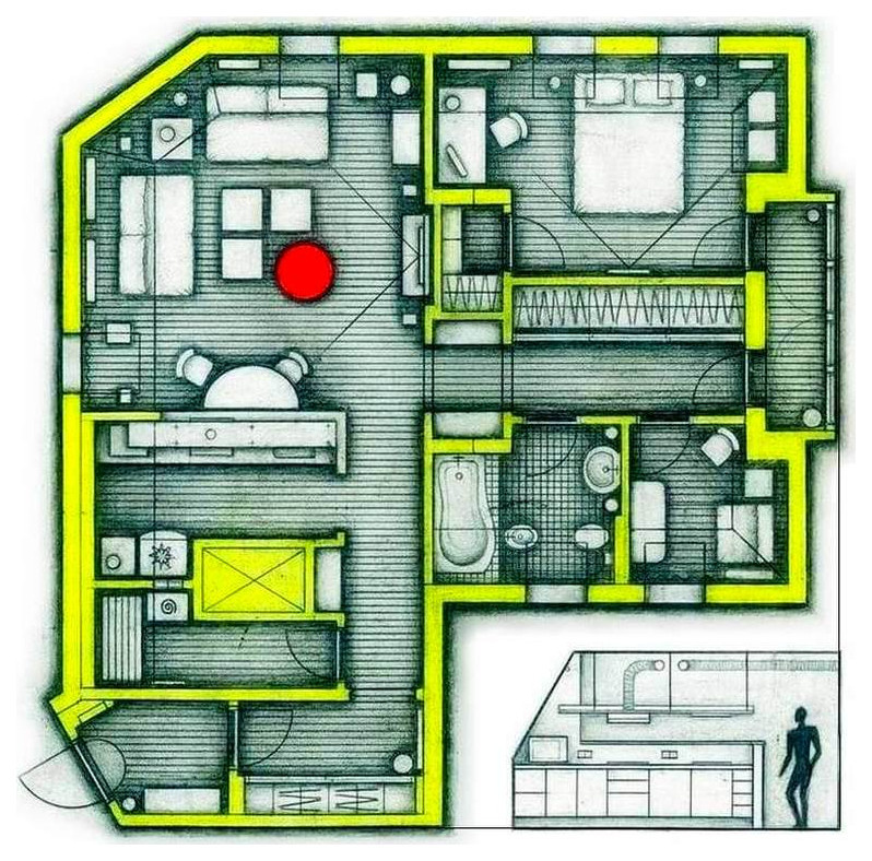 Пентхауз из чердака - проект 1999 года