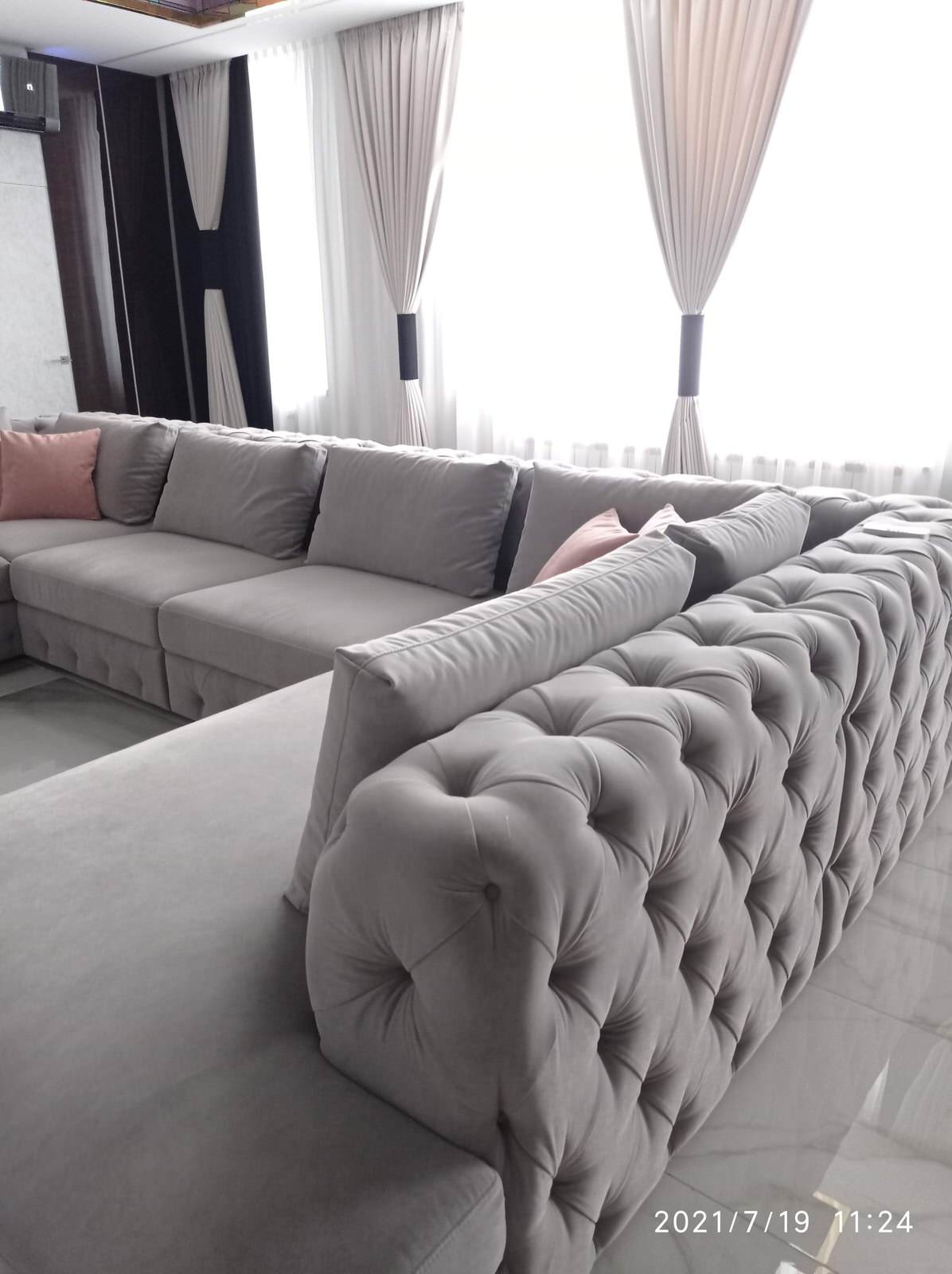 Производство дивана по индивидуальному проекту