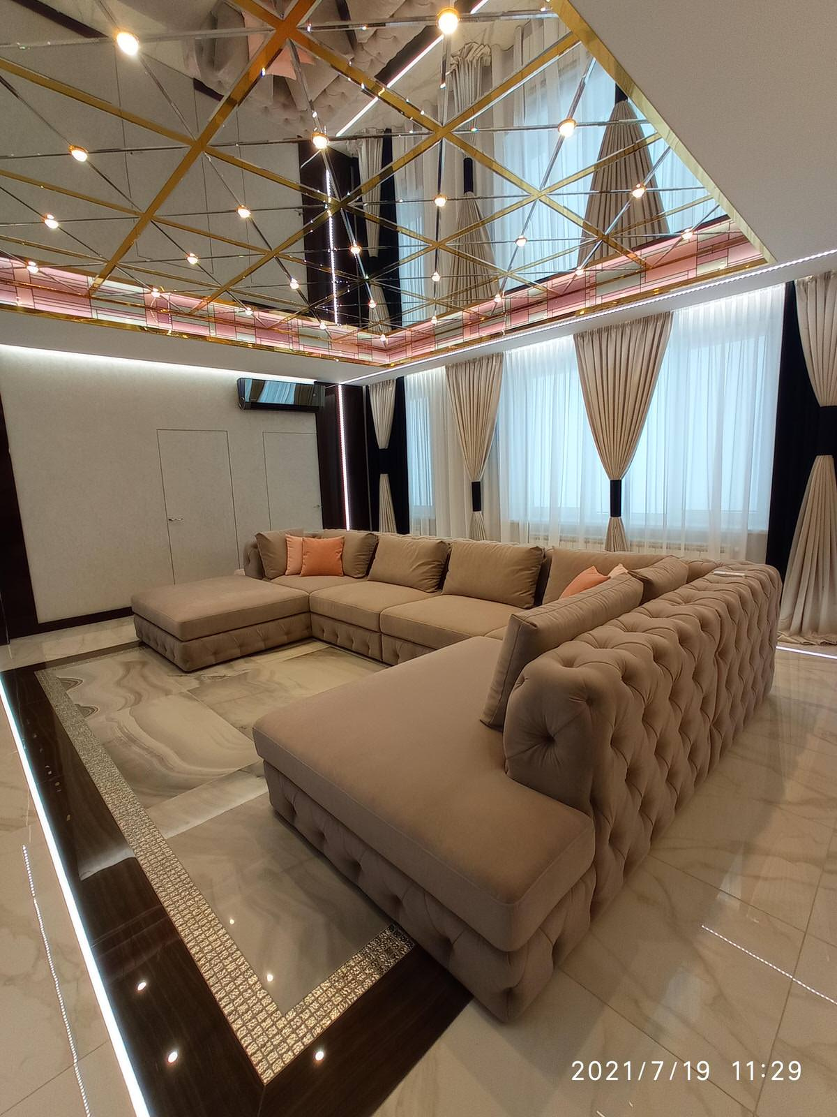 Производство дивана по индивидуальному проекту