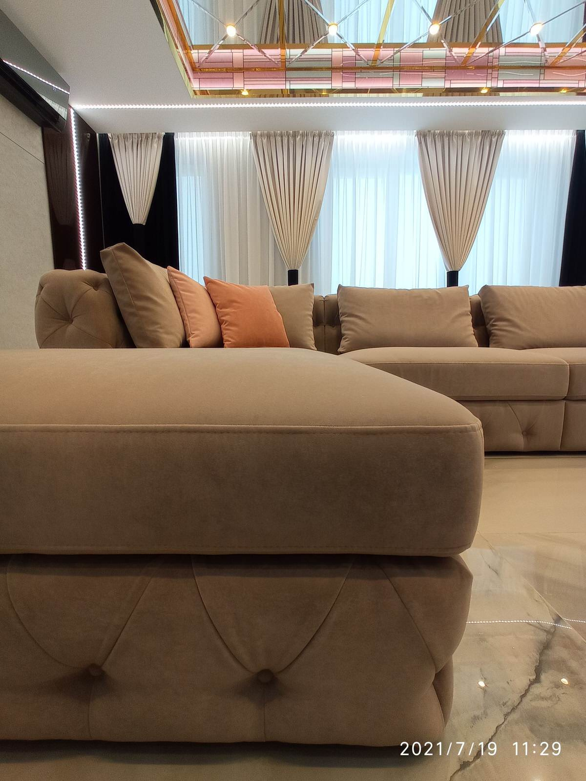 Производство дивана по индивидуальному проекту