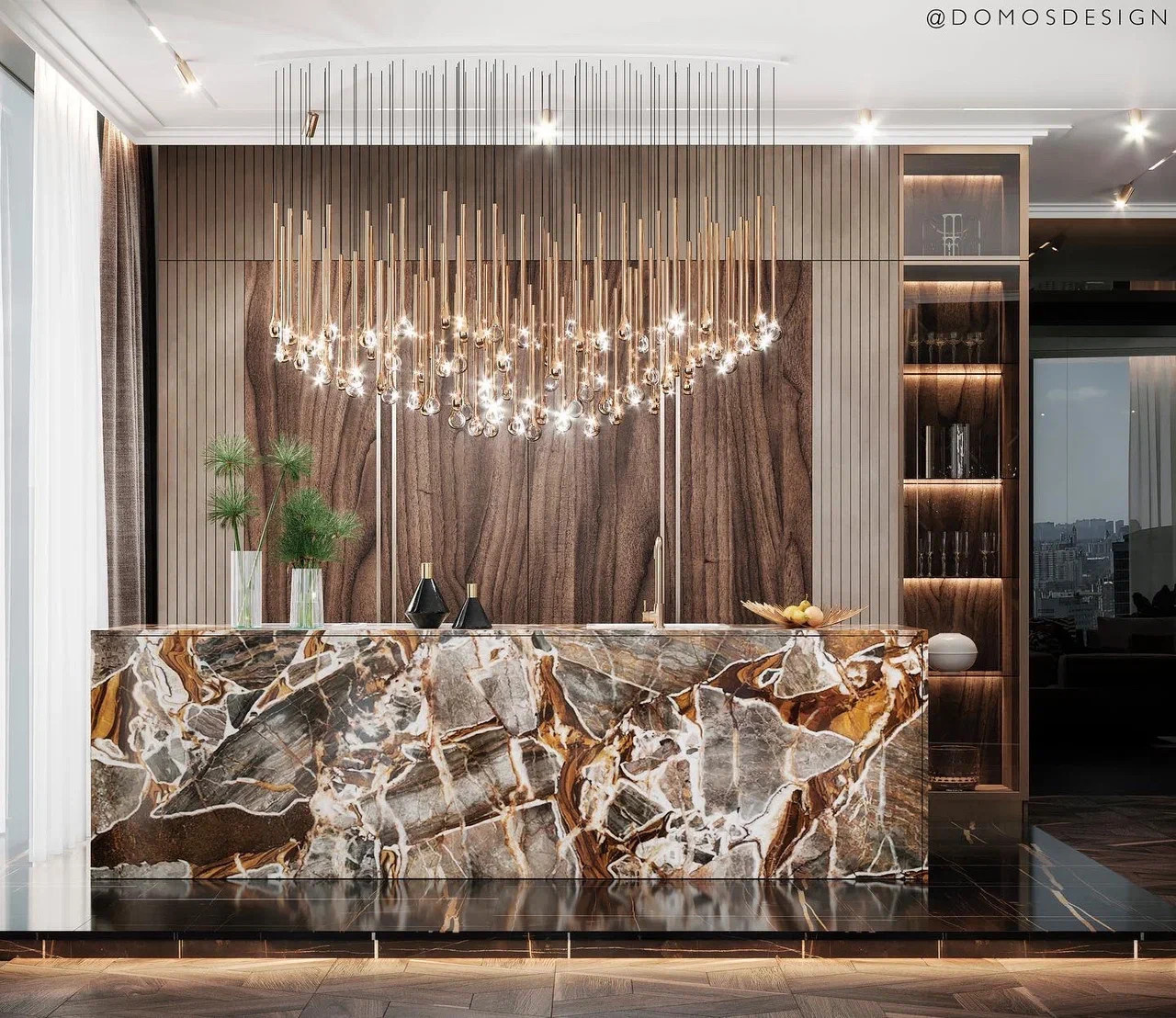 Проект квартиры в ЖК "Capital Tower" 180 кв.м