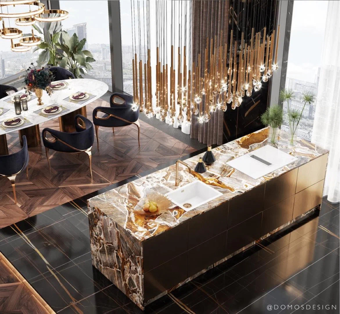 Проект квартиры в ЖК "Capital Tower" 180 кв.м