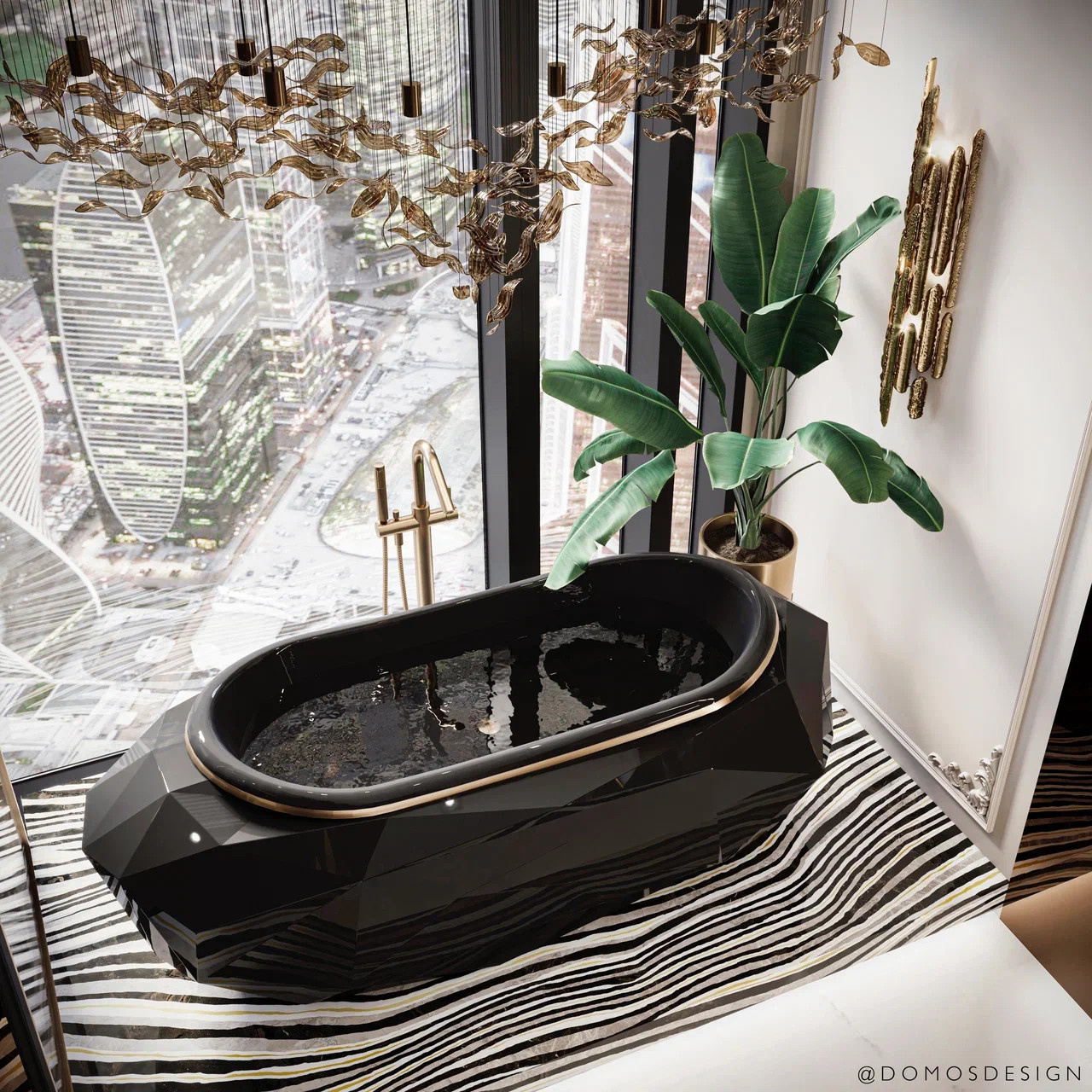 Проект квартиры в ЖК "Capital Tower" 180 кв.м