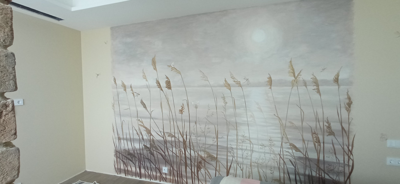 Роспись своей стены вместе с художником