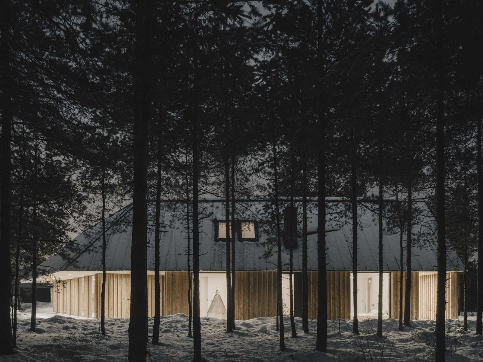 Дом-скрепка