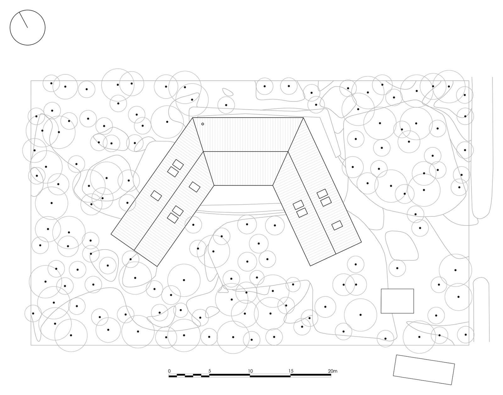 Дом-скрепка