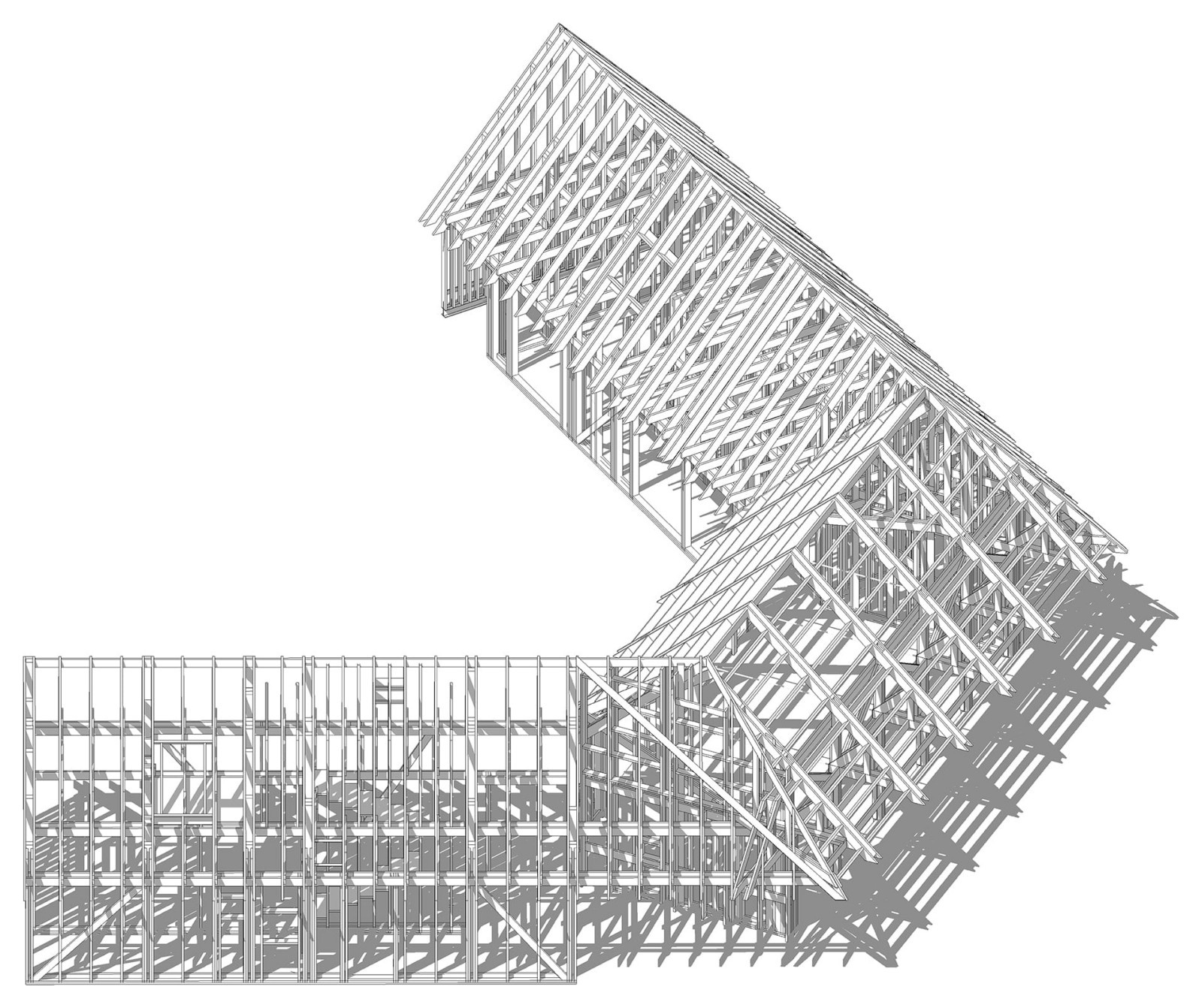 Дом-скрепка