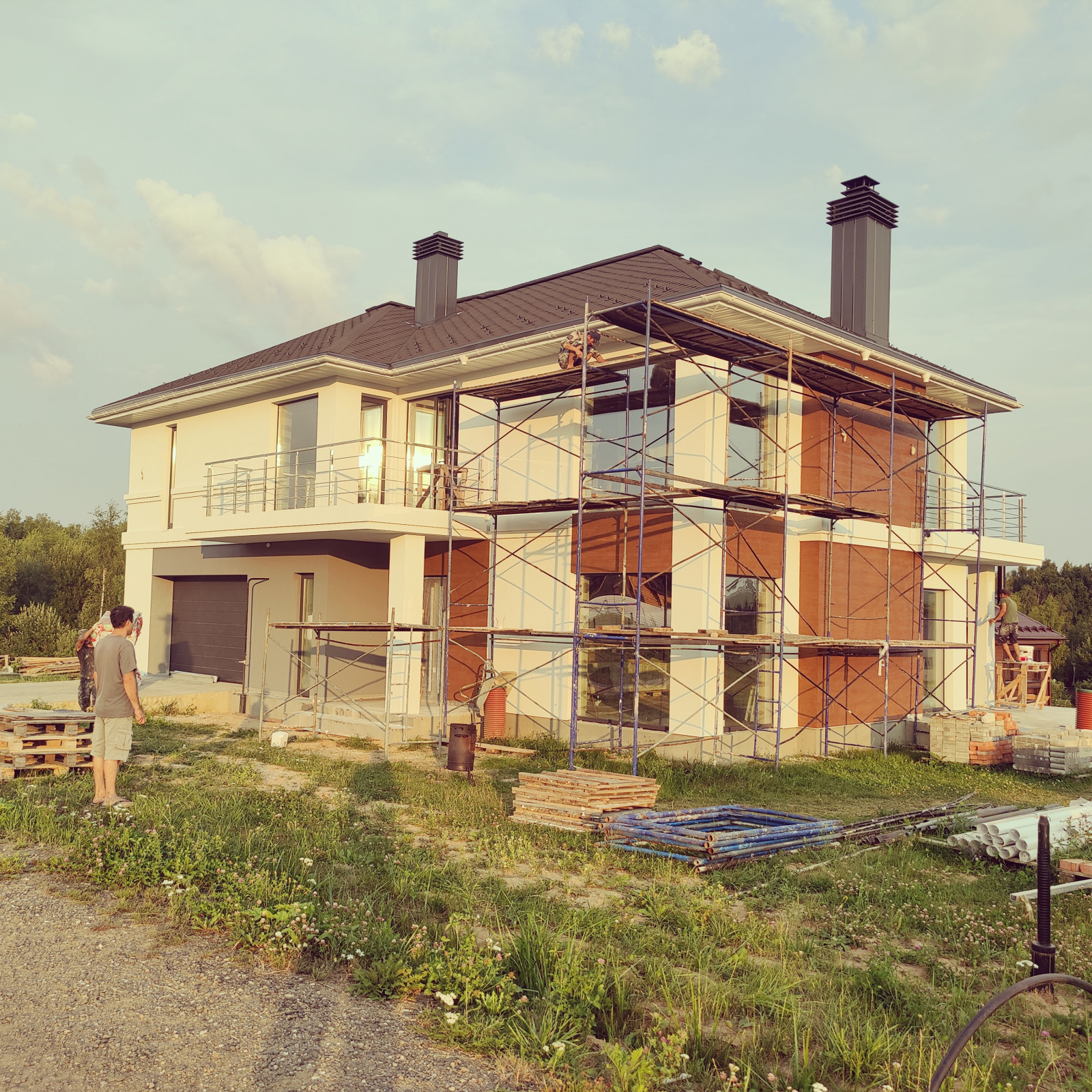 Декоративная штукатурка имитирует фактуру Дерево Visage Ceresit, газобетон и ППС