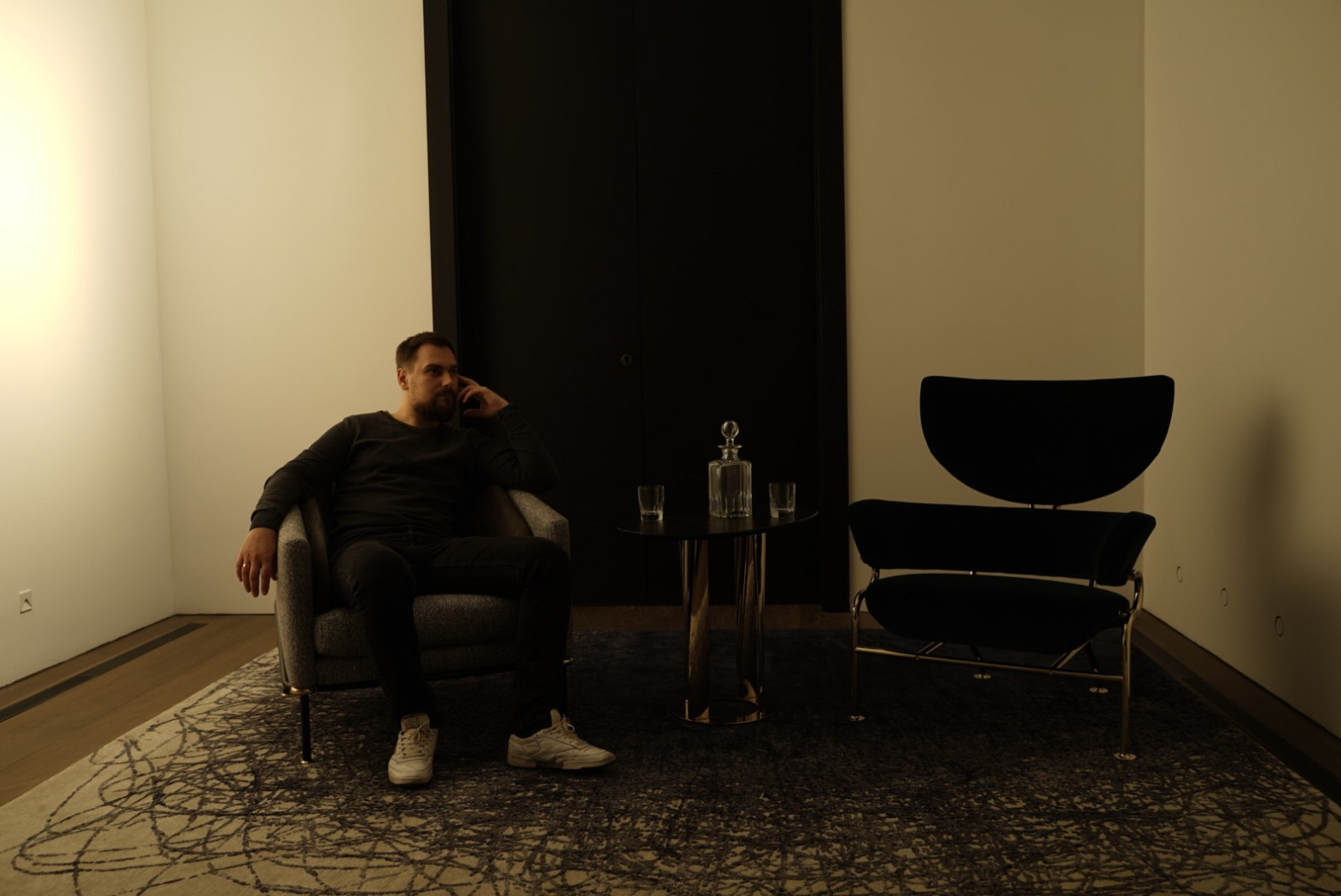 автоматизация освещения в салоне Krassky