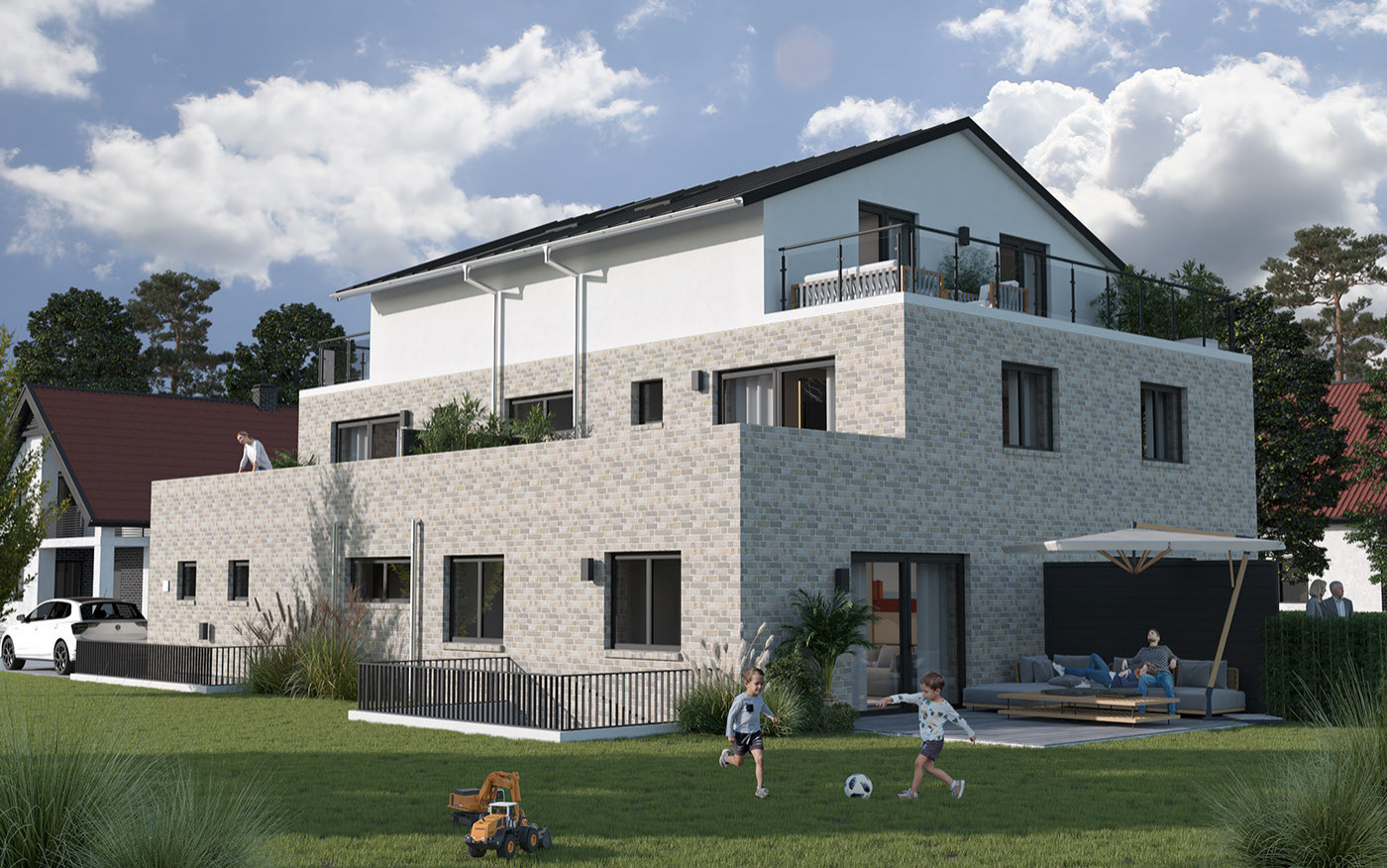 Wohnhaus für mehrere Familien