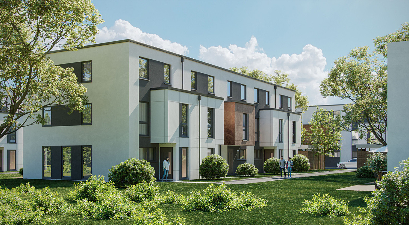 Neubau eines Wohngebietes