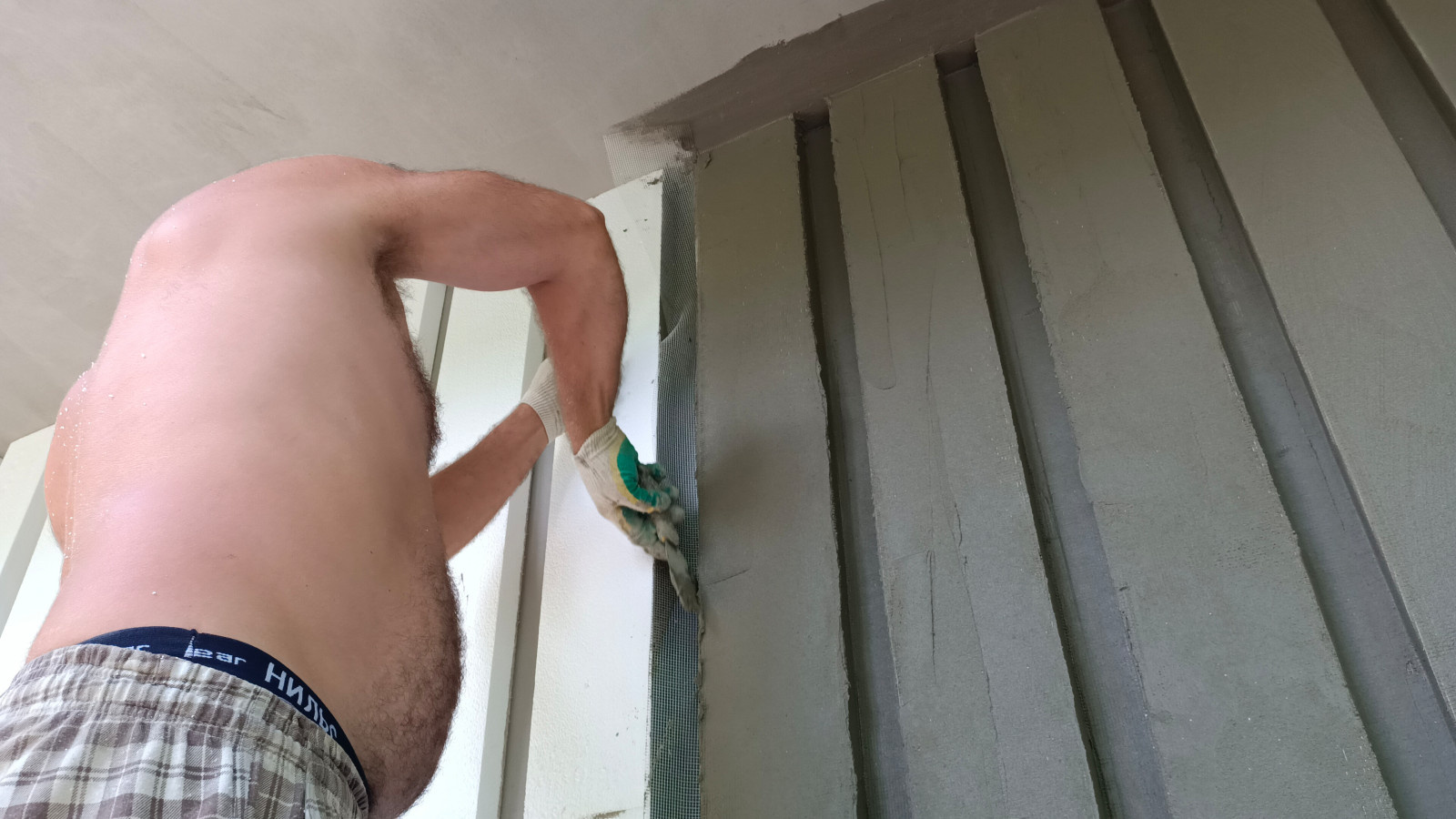 Утепление фасадов газобетонного дома, имитация дерева, камень и плитка