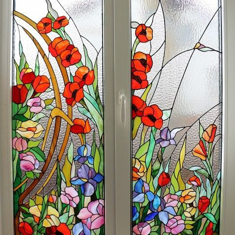 Витражные окна, перегородки