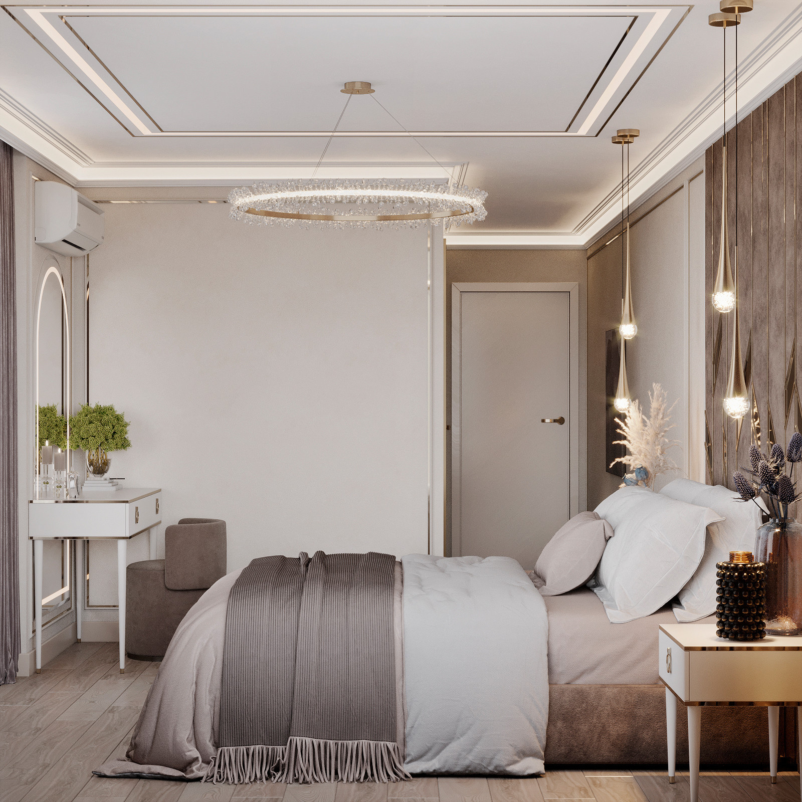 ДИЗАЙН ИНТЕРЬЕРА КВАРТИРЫ В ЖК СТОЛИЧНЫЕ ПОЛЯНЫ, 92 КВ.М