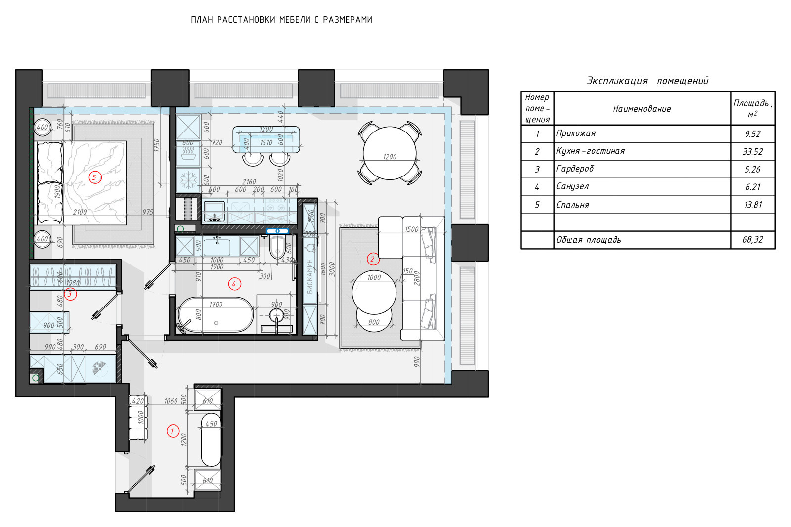 Квартира для девушки в ЖК Prime Park