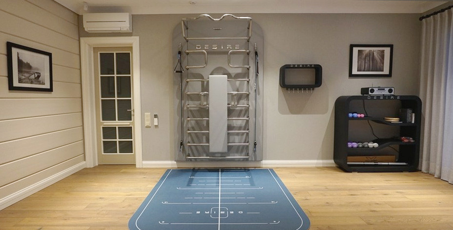 Оснащение спортзала с уже готовым ремонтом