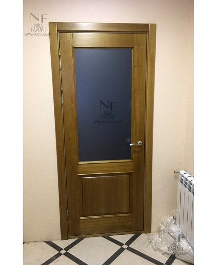 WOODEN INTERIOR DOORS WITH GLASS