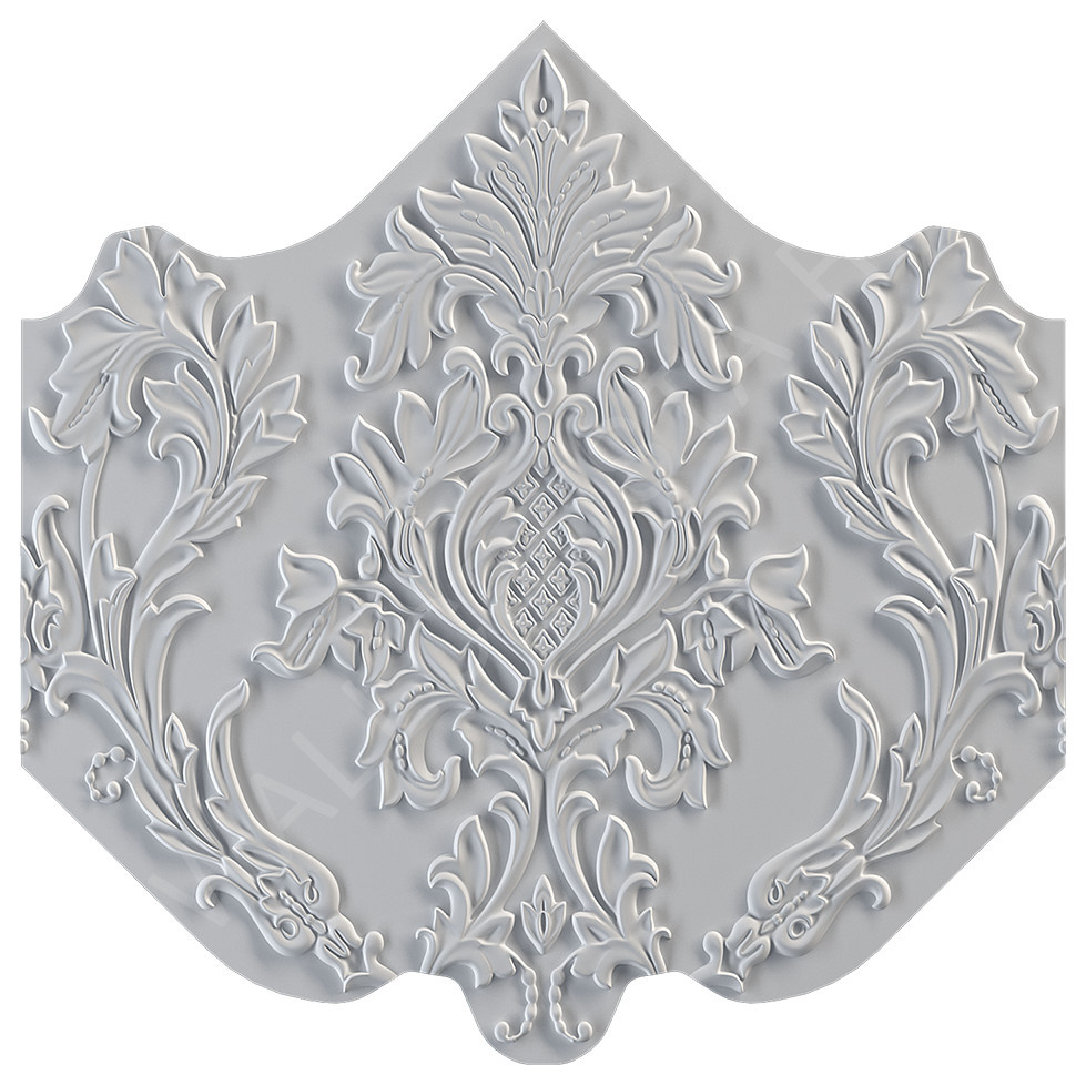 Гипсовые обои Wallcrusta