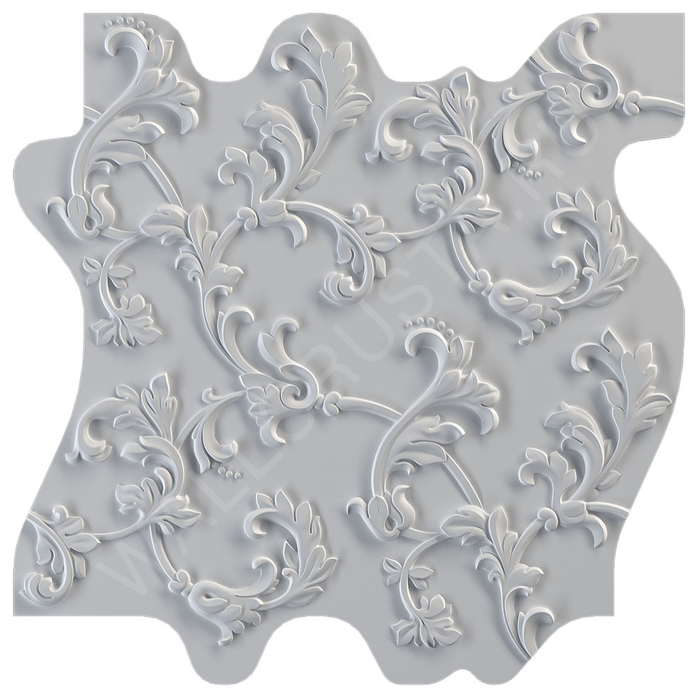 Гипсовые обои Wallcrusta