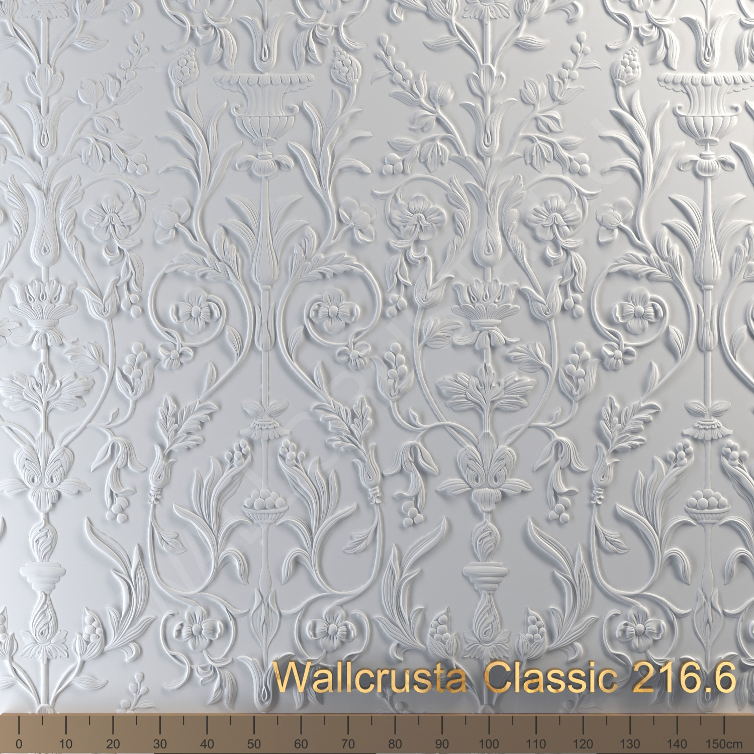 Гипсовые обои Wallcrusta