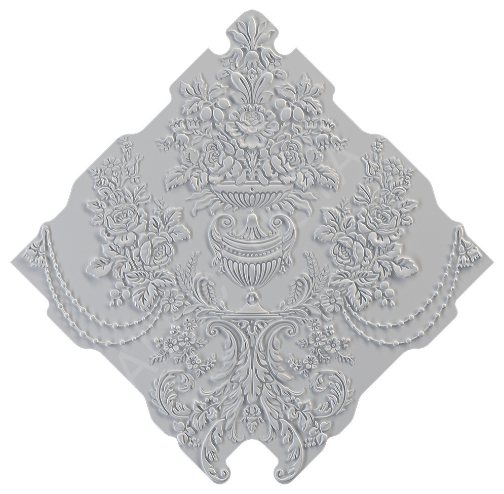 Гипсовые обои Wallcrusta