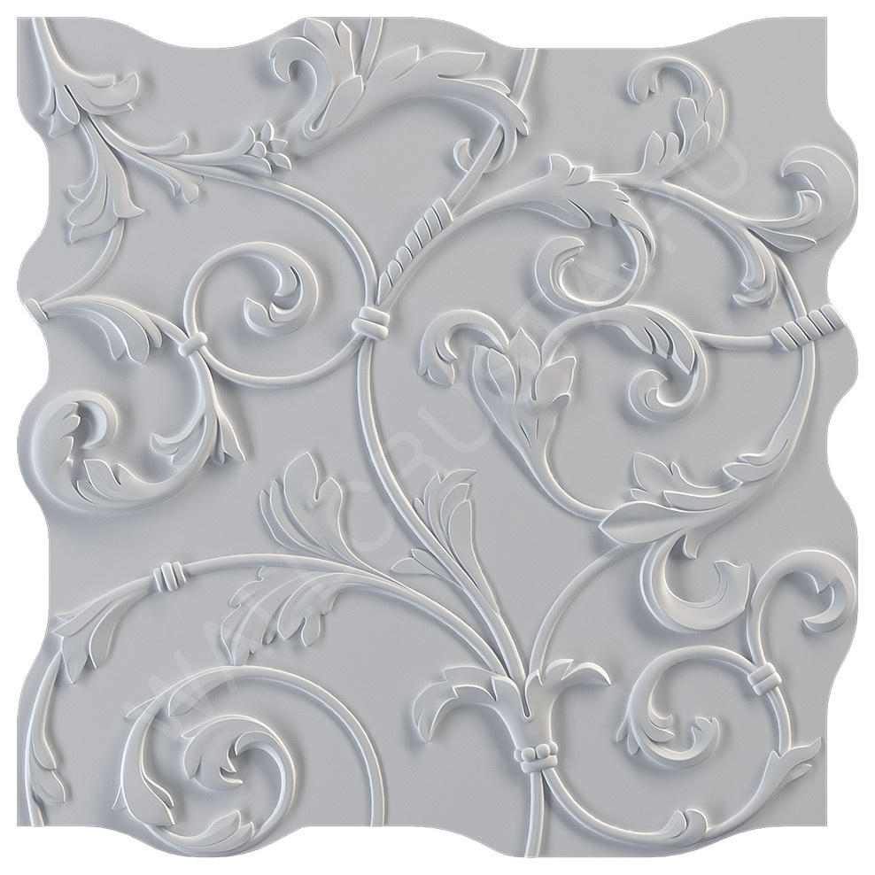 Гипсовые обои Wallcrusta