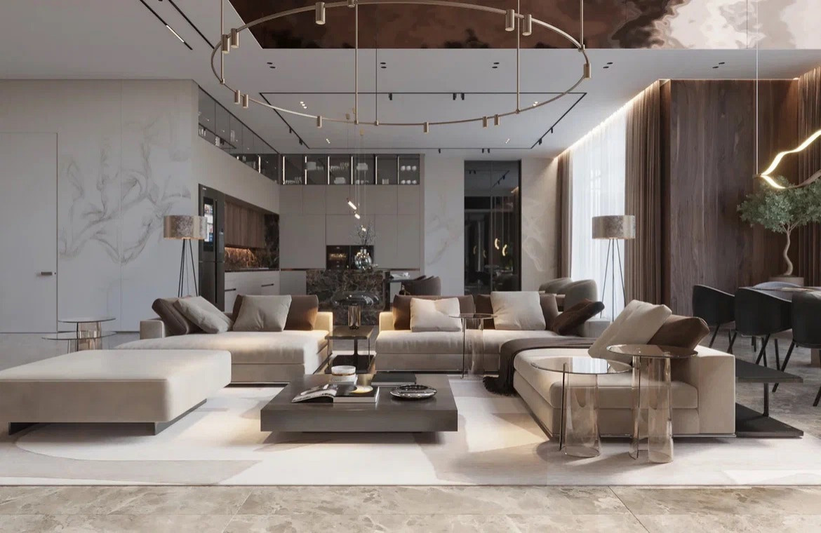 Утонченный дом в стиле Шато