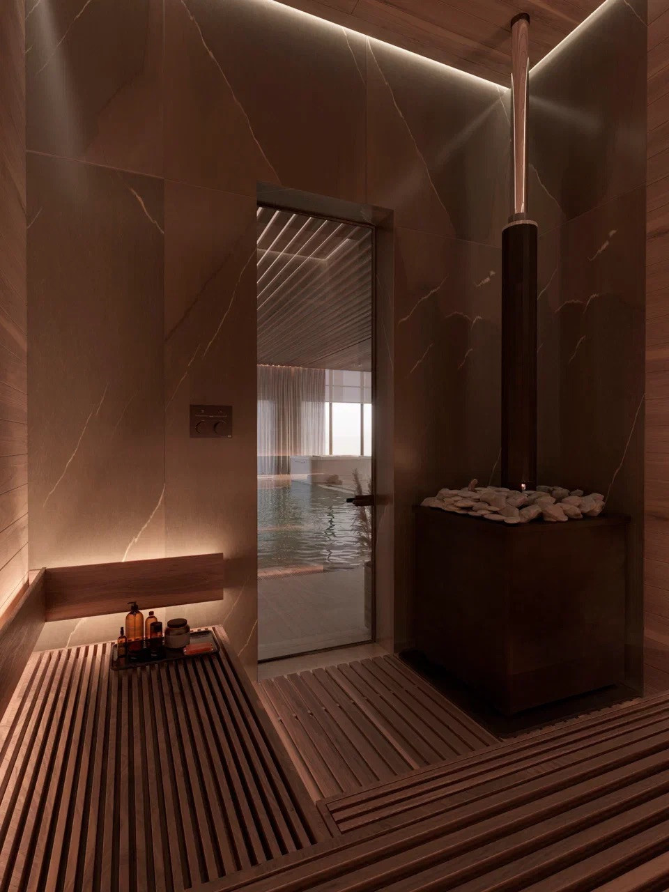 Утонченный дом в стиле Шато