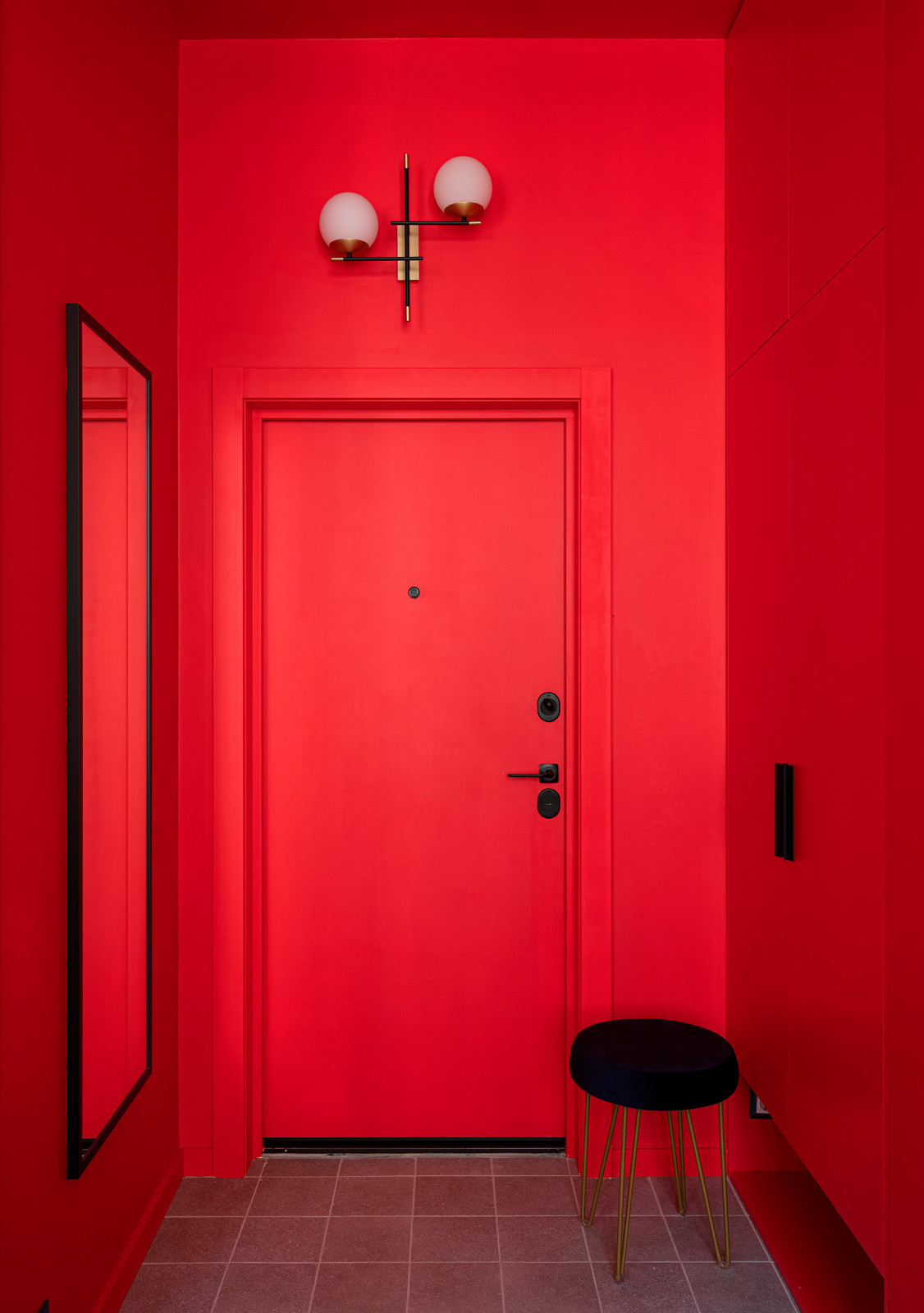 Современный интерьер в старинной доме в центре Москвы для сдачи в аренду