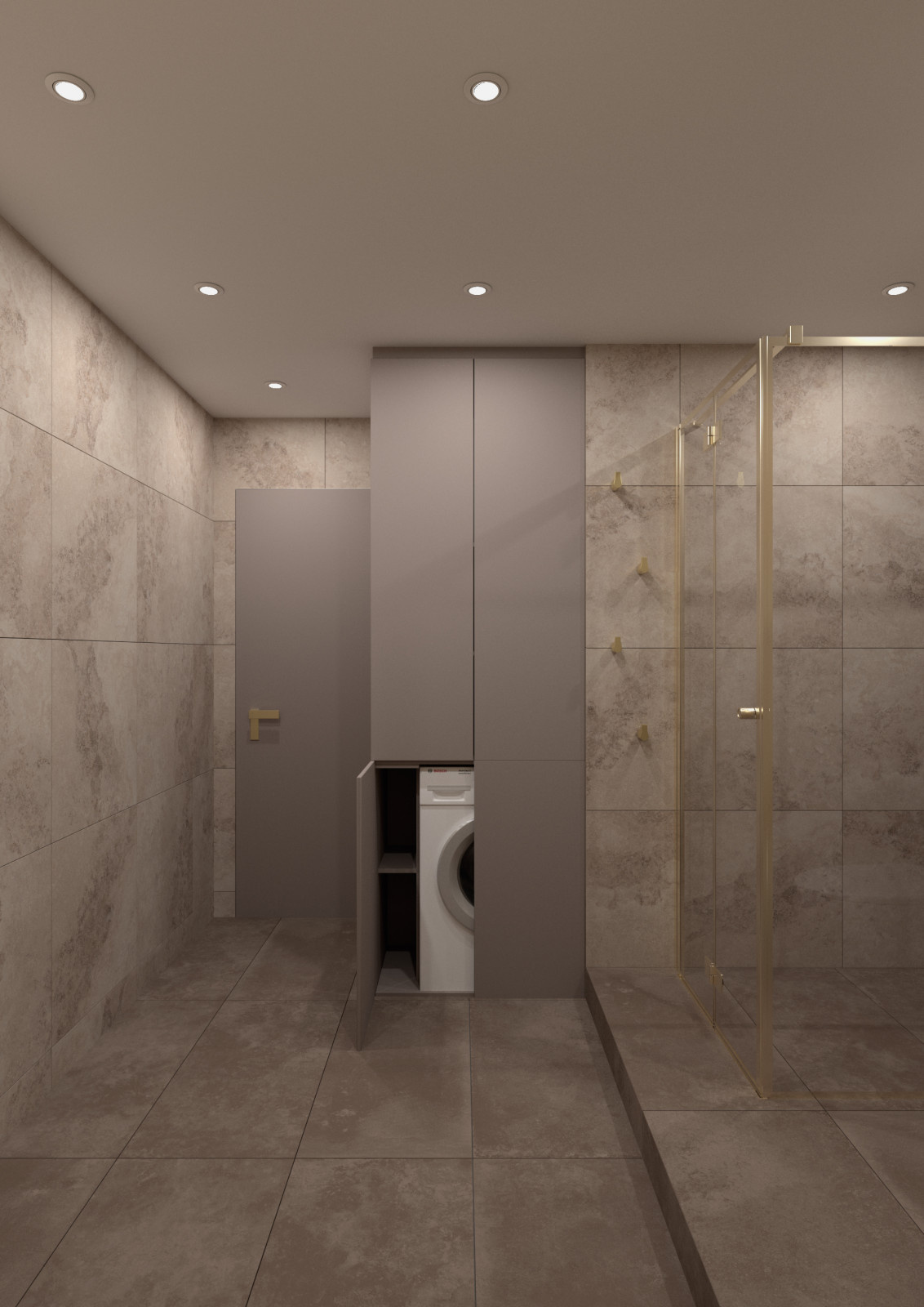 Ванные комнаты.