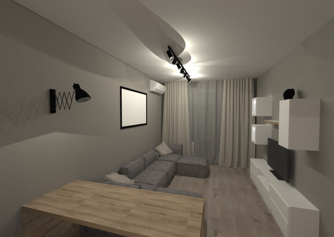 Маленькая квартира для холостяка