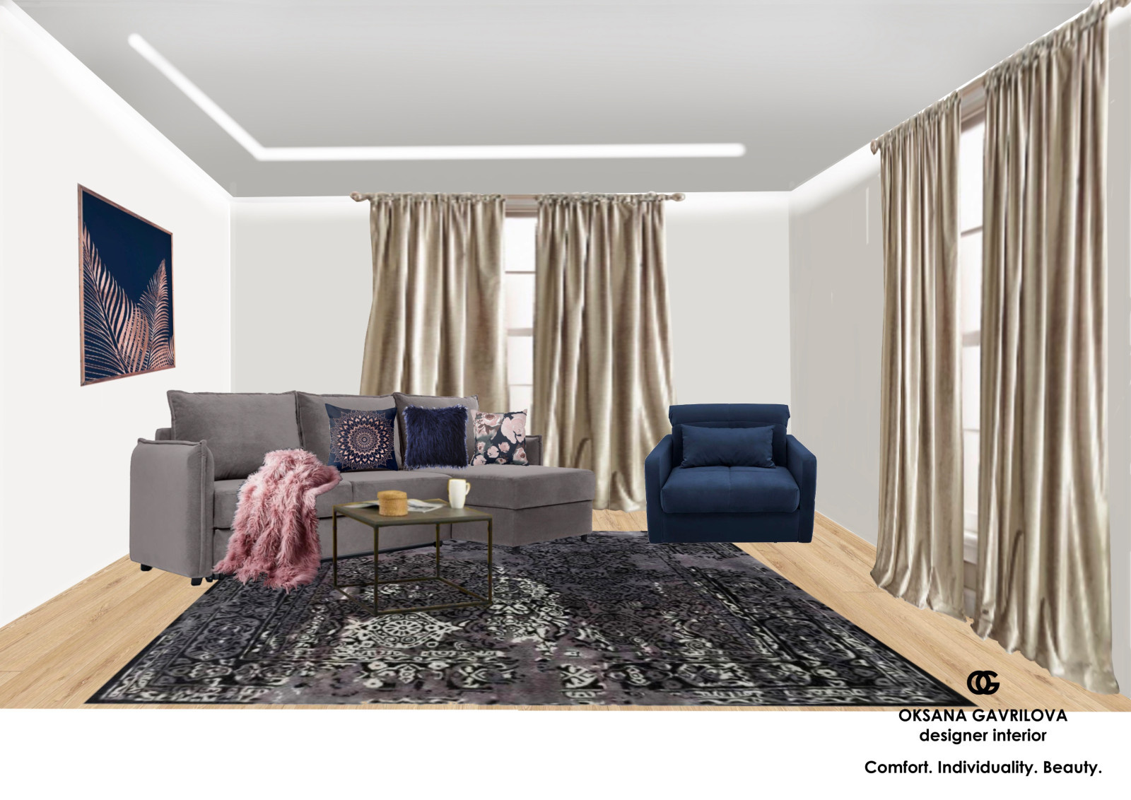 Дом в соснах