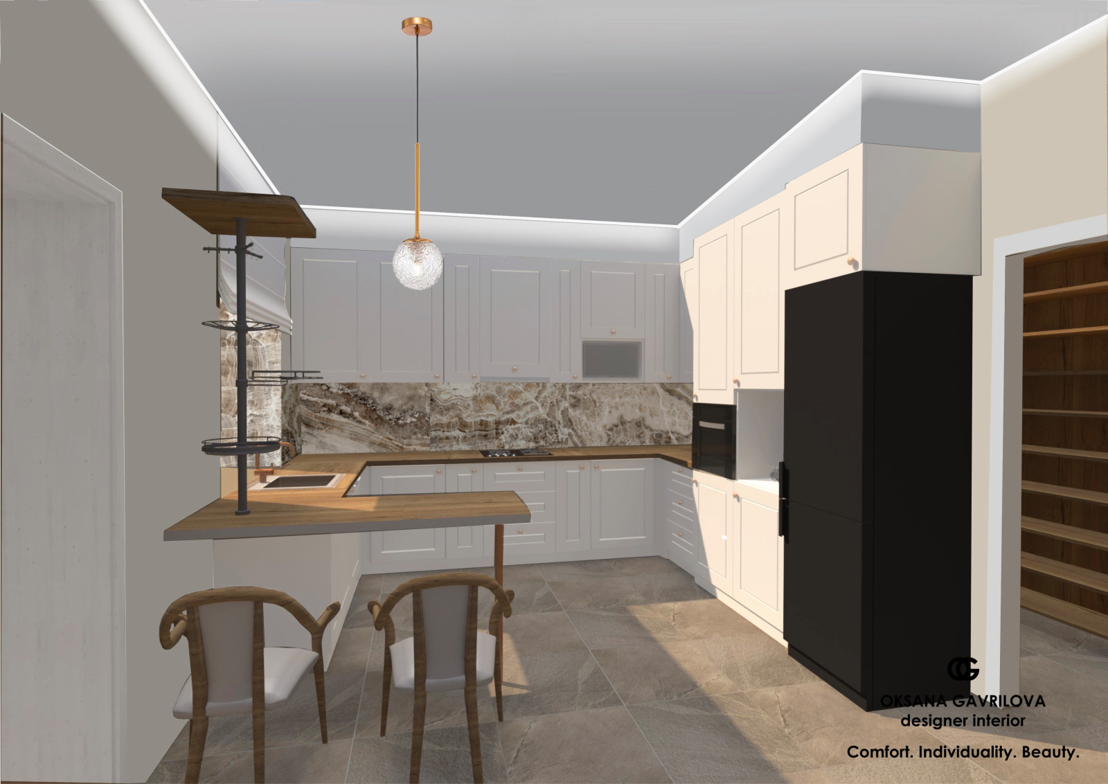 Дом в соснах