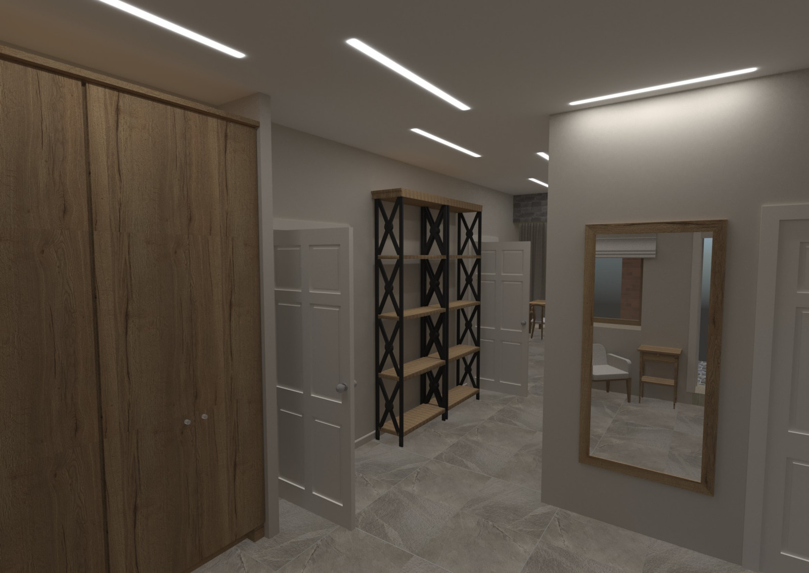 Дом в соснах