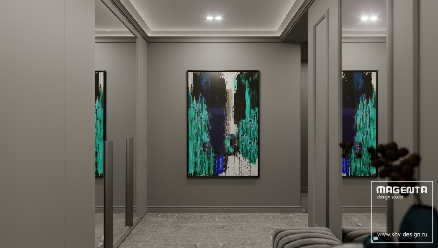 Квартира современная неоклассика