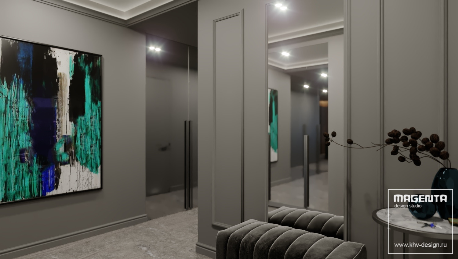 Квартира современная неоклассика