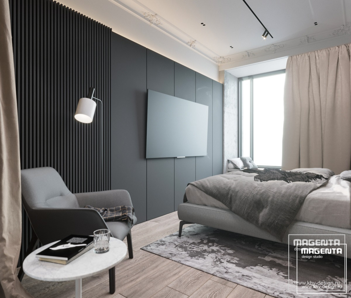 Квартира современная неоклассика