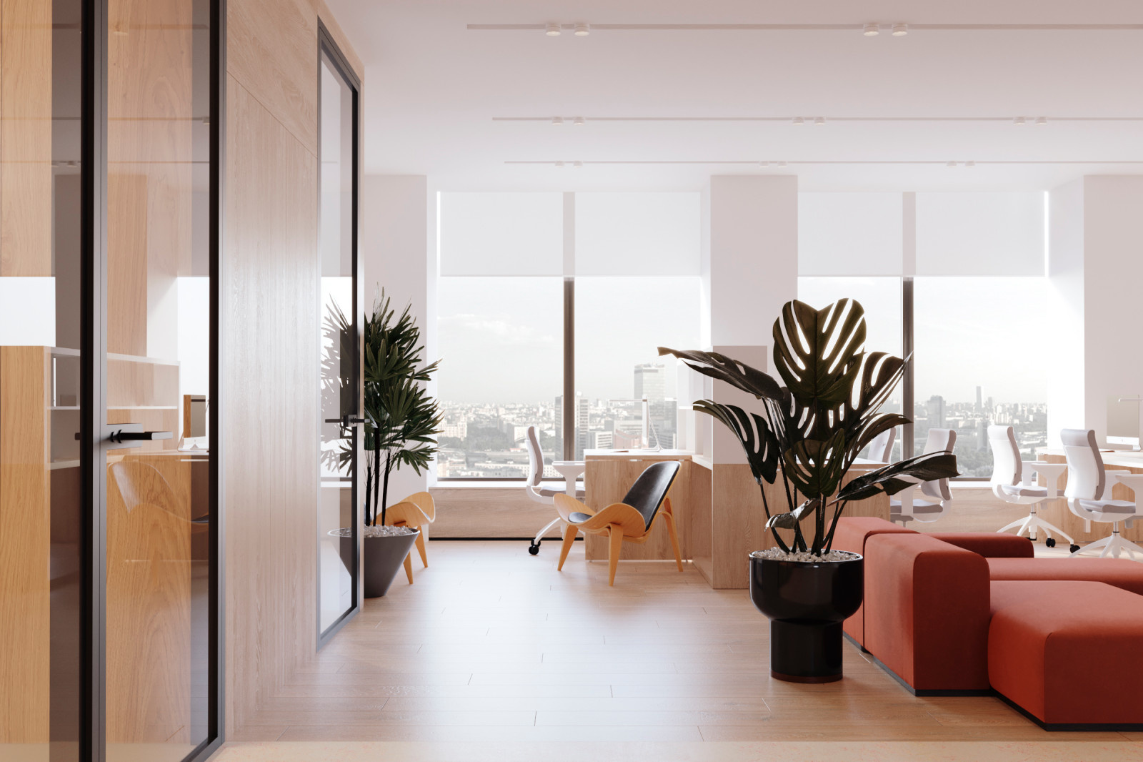 Пространство офиса Polilog