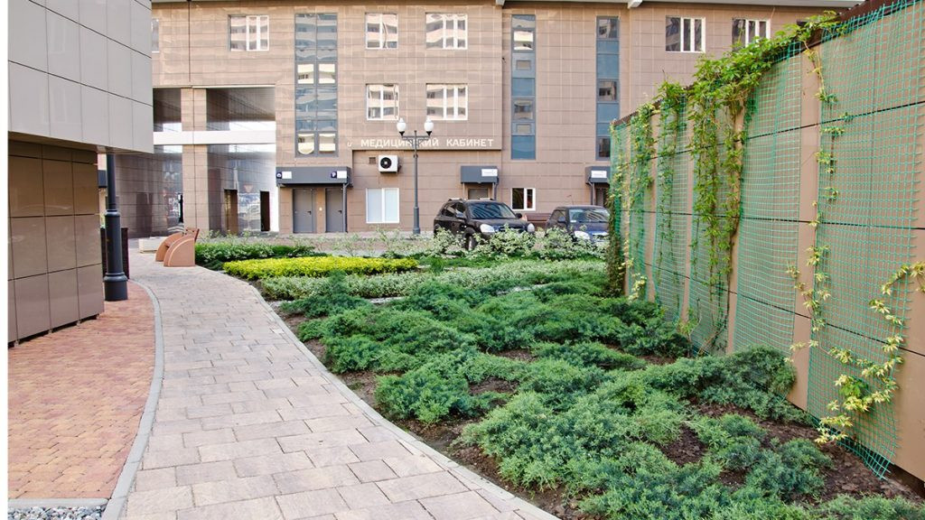 Благоустройство территории ЖК "Центральный"