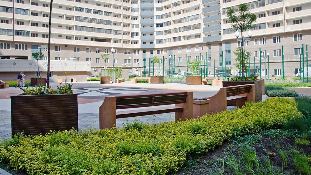 Благоустройство территории ЖК "Центральный"