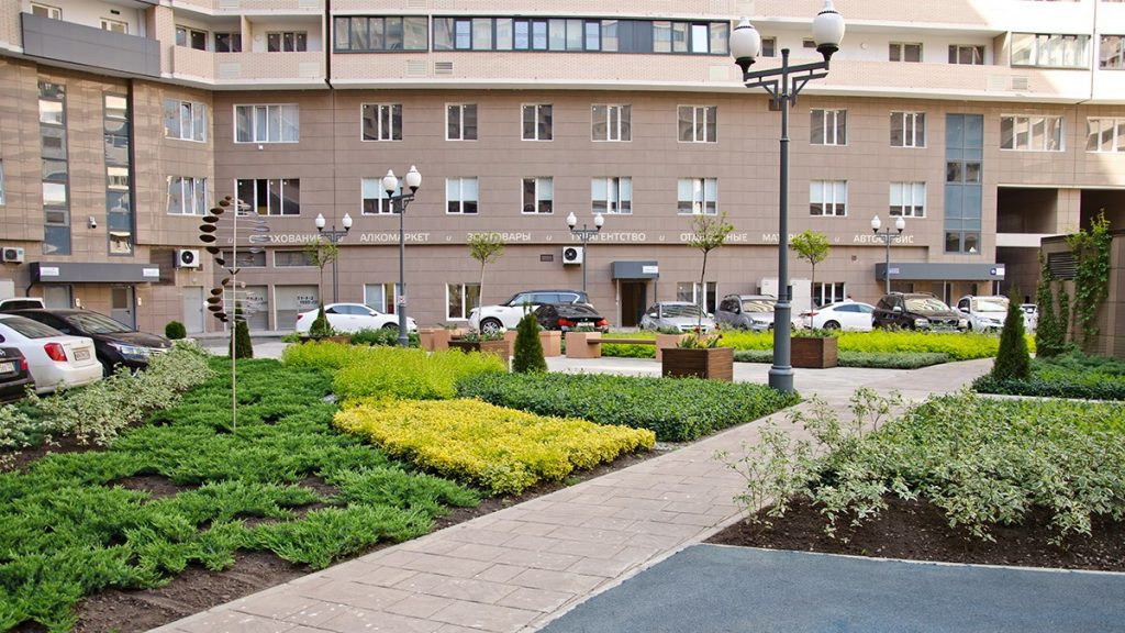 Благоустройство территории ЖК "Центральный"