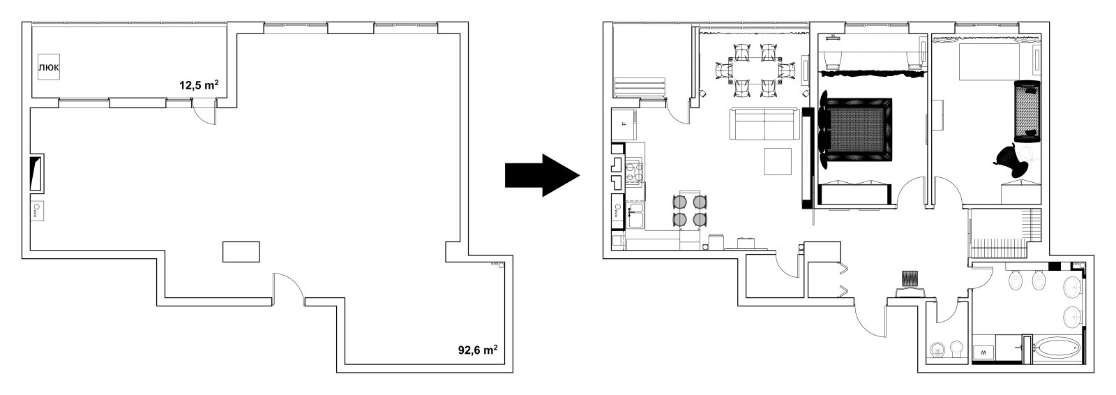 Квартира ФЬЮЖН