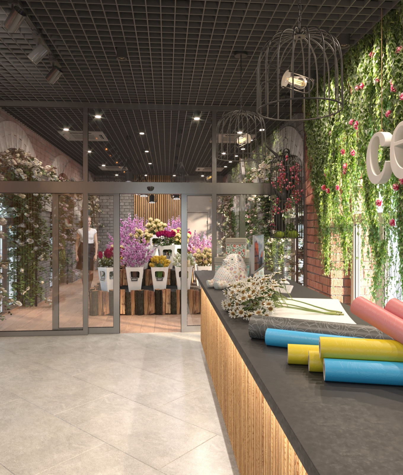 Обложка проекта: Салон цветов