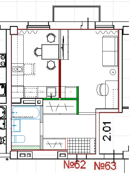 Обложка проекта: Онлайн Консультация по планировочному решению