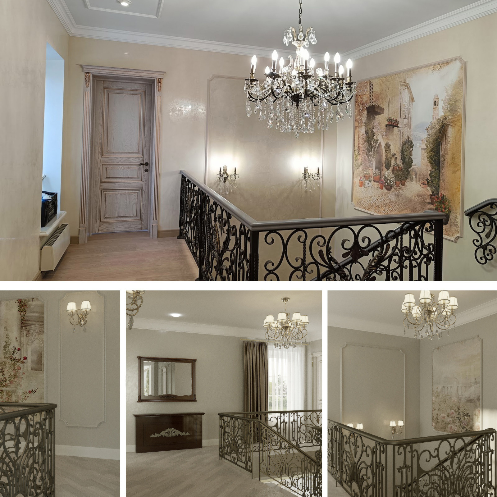 Визуализация и реализация проекта коттеджа в классическом стиле