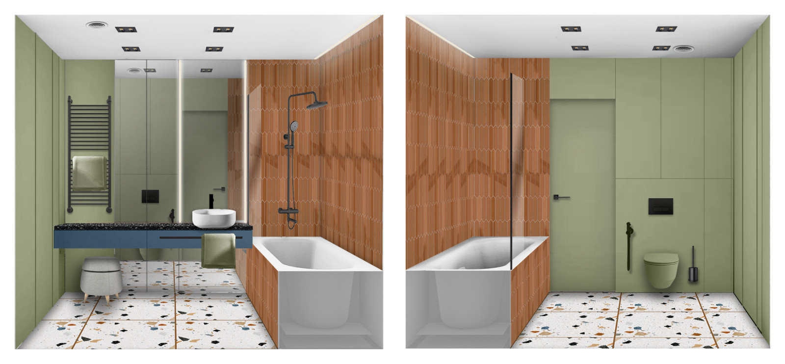 Квартира 78 кв.м. для дизайнера с семьей