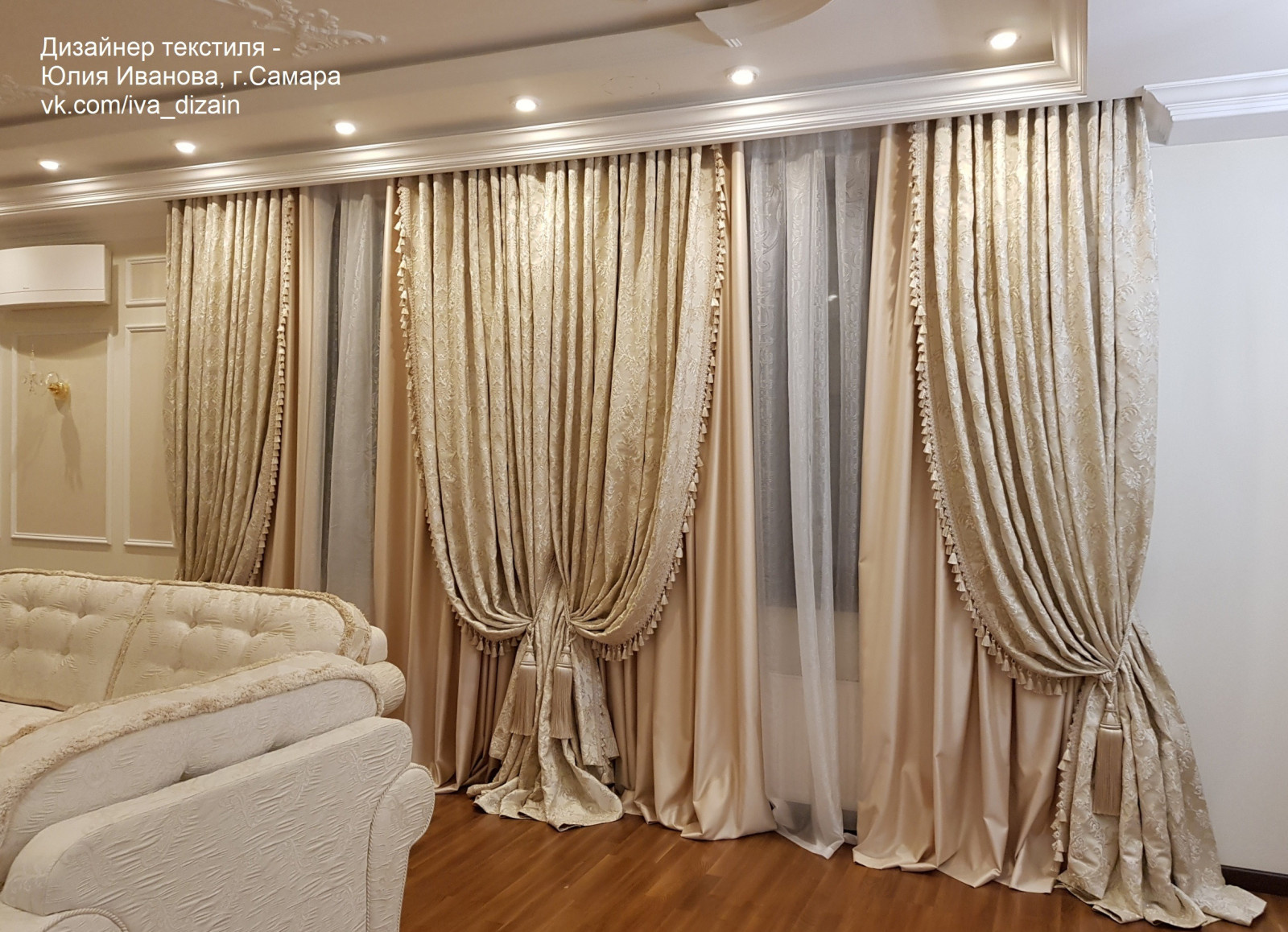 Коттедж в с интерьером в классическом стиле.