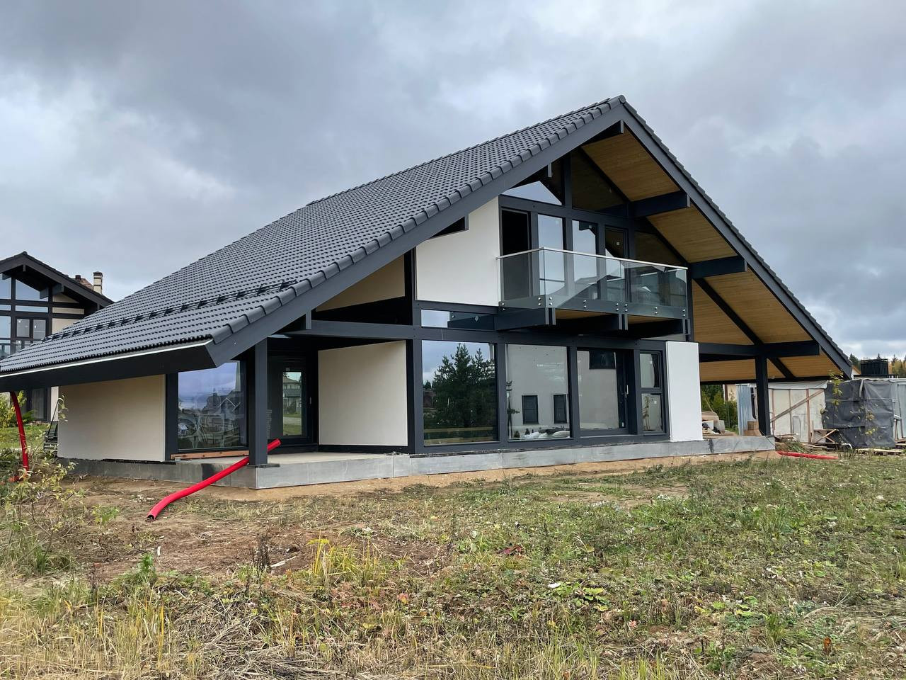 Классический фахверк по проекту Монтего-Бей 250м²