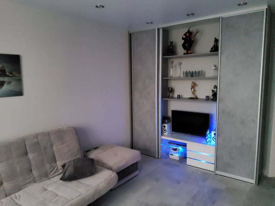 Проект интерьера квартиры "Снежная королева"