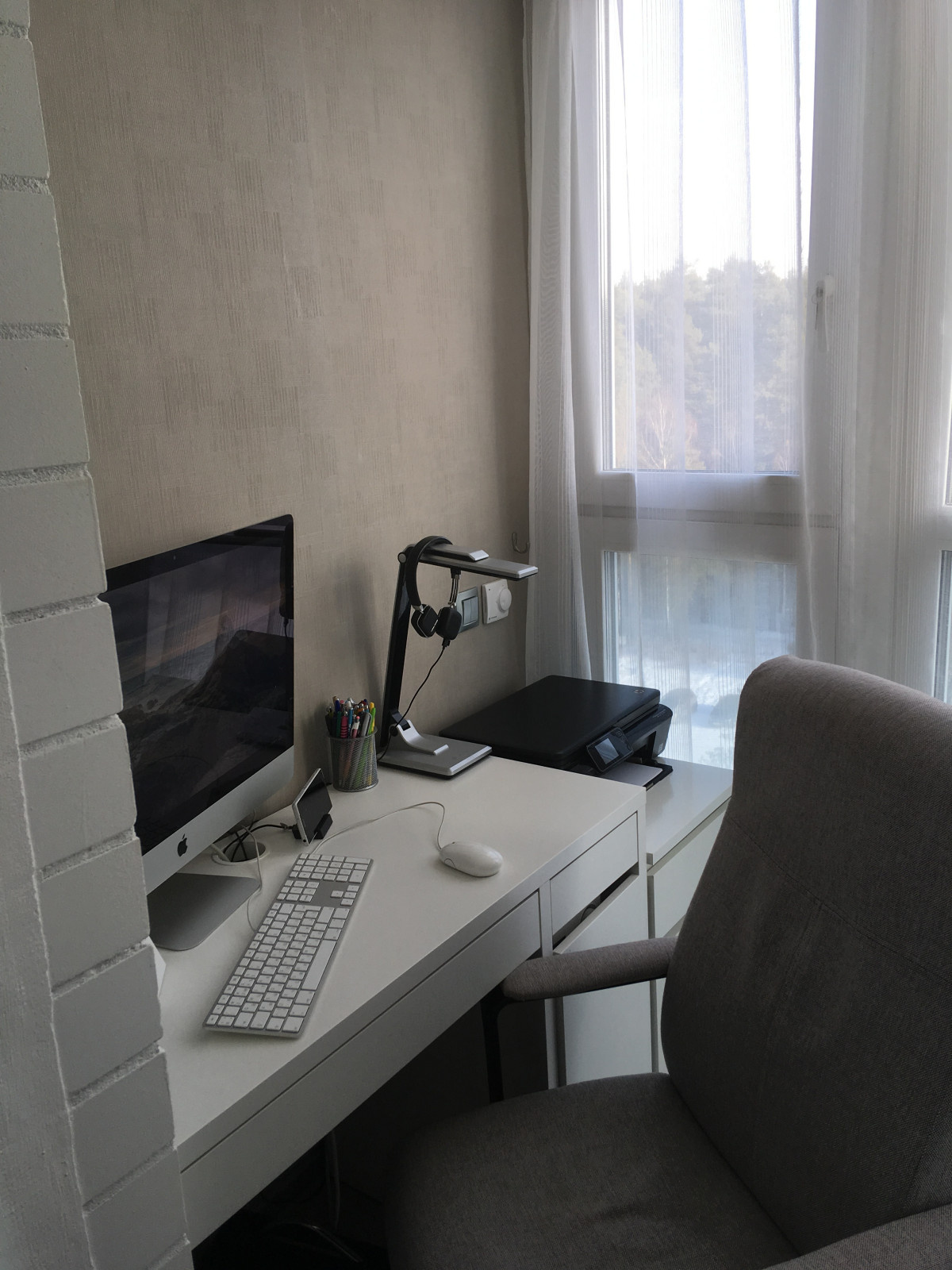 Проект интерьера квартиры "Снежная королева"